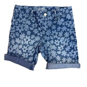 Wonder Nation Denim Floral Kids Shorts
